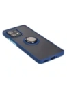 Buy Bizon Case Hybrid Ring Motorola Edge 40 Pro smoky with a navy blue frame - BIZ478 - {ean13} - Home Screen Store Europe