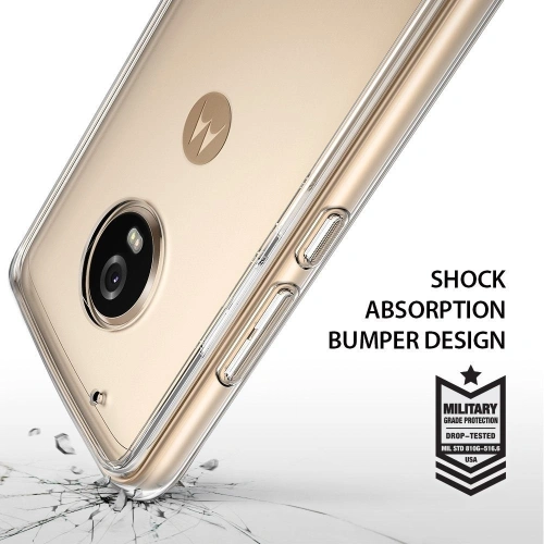 Buy Ringke Fusion Moto G5 Plus Smoke Black - RGK150SM - {ean13} - Home Screen Store Europe