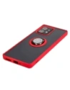 Buy Bizon Case Hybrid Ring Motorola Edge 40 Pro smoky with a red frame - BIZ480 - {ean13} - Home Screen Store Europe