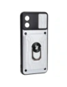 Buy Bizon Case Camshield Card Slot Ring Motorola Moto E13 5G white - BIZ481 - {ean13} - Home Screen Store Europe