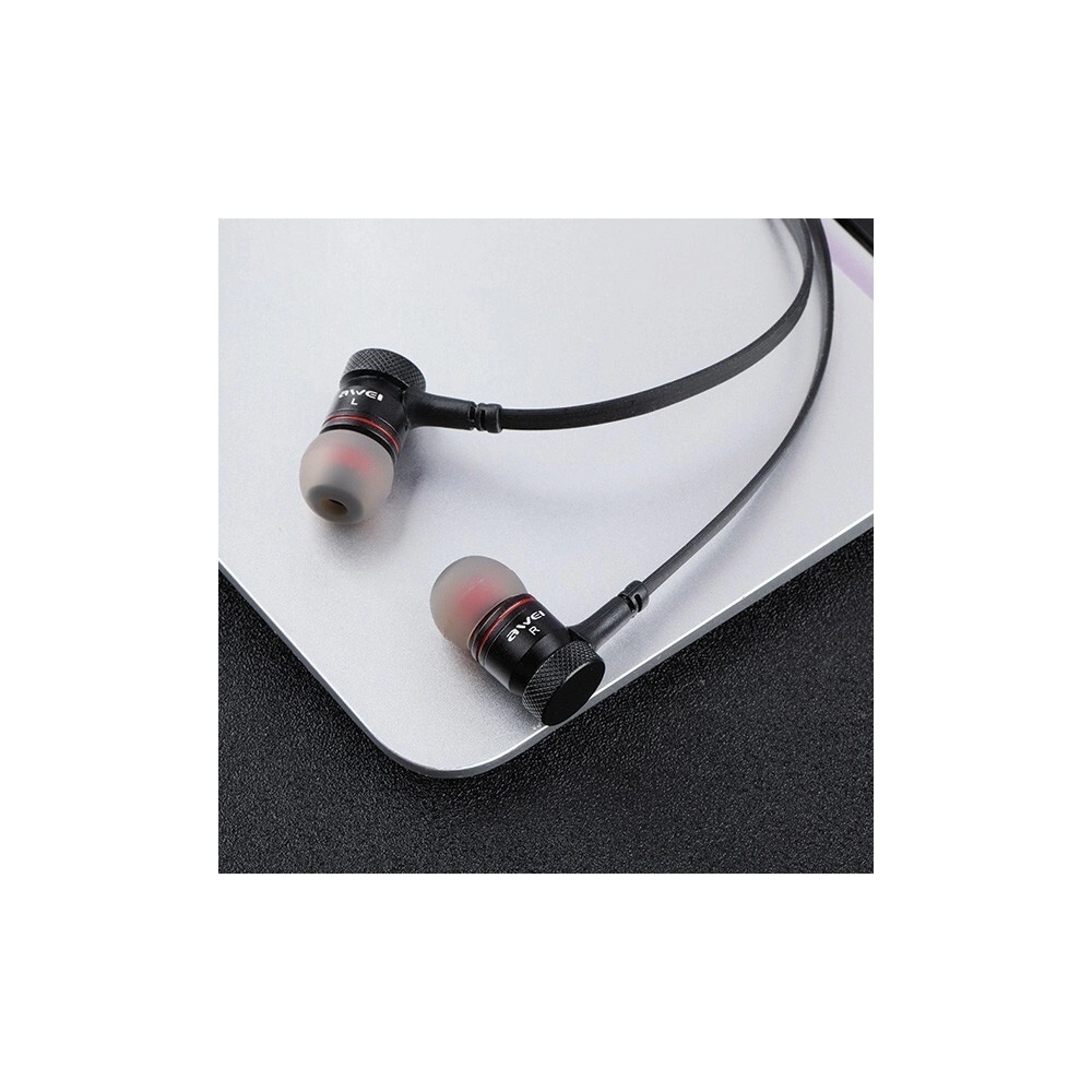 AWEI słuchawki sportowe Bluetooth G10BL czarny/black Neckband