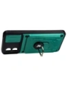 Kup Etui Bizon Case Camshield Card Slot Ring do Motorola Moto E13 5G zelené - BIZ483 - {ean13} - Sklep Home Screen