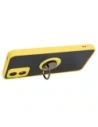 Buy Bizon Case Hybrid Ring Motorola Moto E13 smoky with a yellow frame - BIZ485 - {ean13} - Home Screen Store Europe