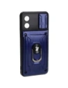 Buy Bizon Case Camshield Card Slot Ring Motorola Moto E13 5G navy blue - BIZ487 - {ean13} - Home Screen Store Europe