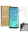 Kup Bizon Glass Sticlă călită transparentă - 3 buc. + sticlă lentilă Moto E20 - BIZ489 - {ean13} - Sklep Home Screen