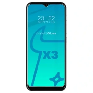 Buy Bizon Glass Clear tempered glass - 3 pcs. + lens glass Moto E20 - BIZ489 - {ean13} - Home Screen Store Europe