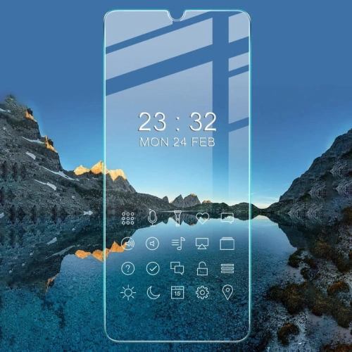 Kup Bizon Glass Sticlă călită transparentă - 3 buc. + sticlă lentilă Moto E20 - BIZ489 - {ean13} - Sklep Home Screen