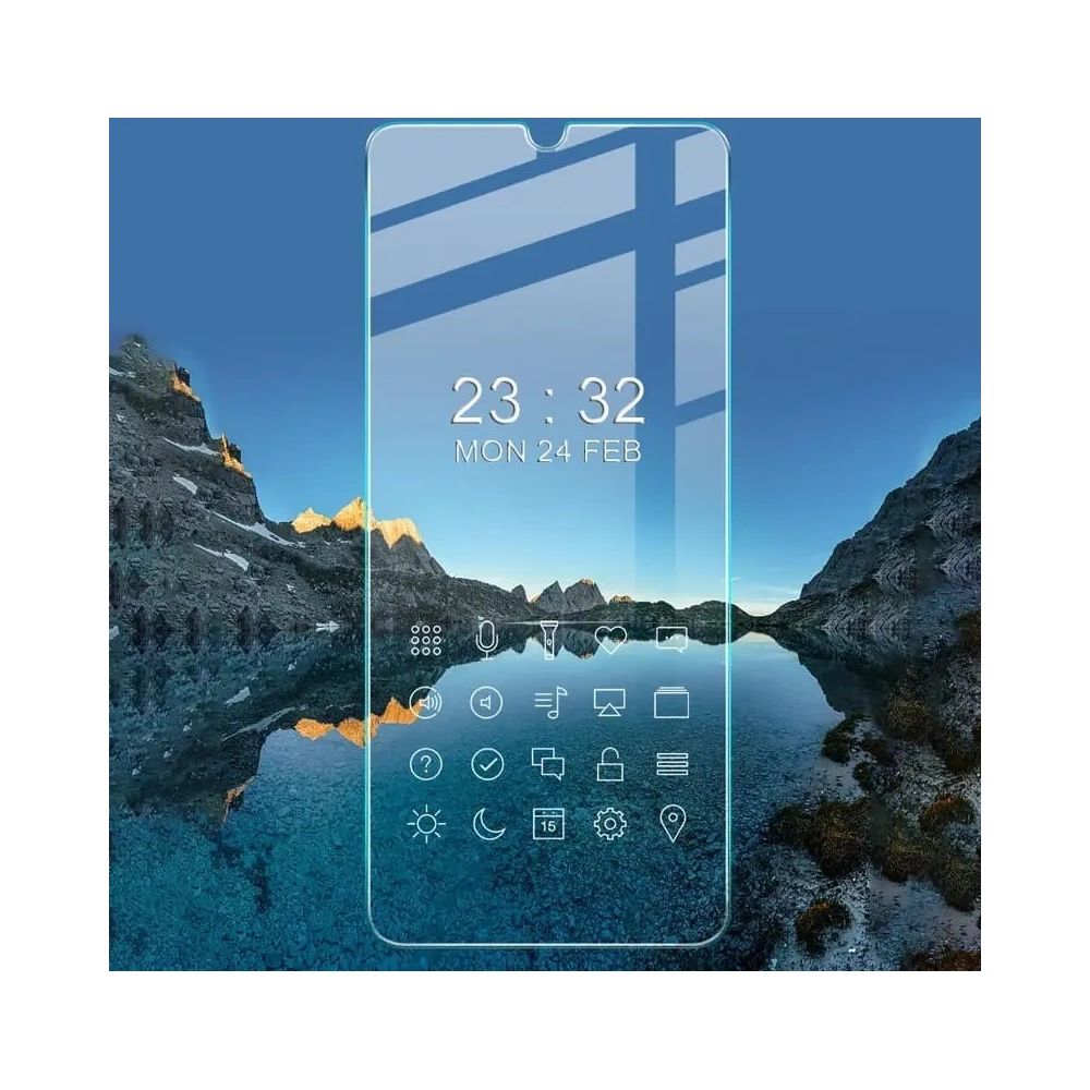 Szkło hartowane Bizon Glass Clear - 3 szt. + obiektyw Moto E20