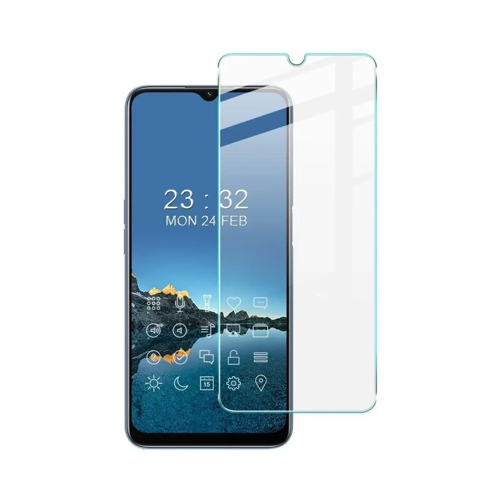 Szkło hartowane Bizon Glass Clear - 3 szt. + obiektyw Moto E20