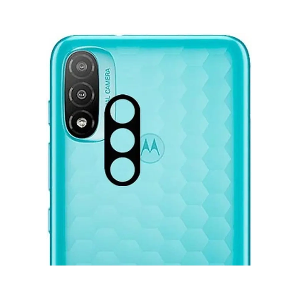 Szkło hartowane Bizon Glass Clear - 3 szt. + obiektyw Moto E20