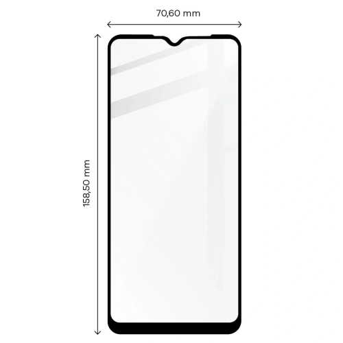 Buy Bizon Glass Edge tempered glass - [2 PACK] + lens protection Moto E20 black - BIZ490 - {ean13} - Home Screen Store Europe