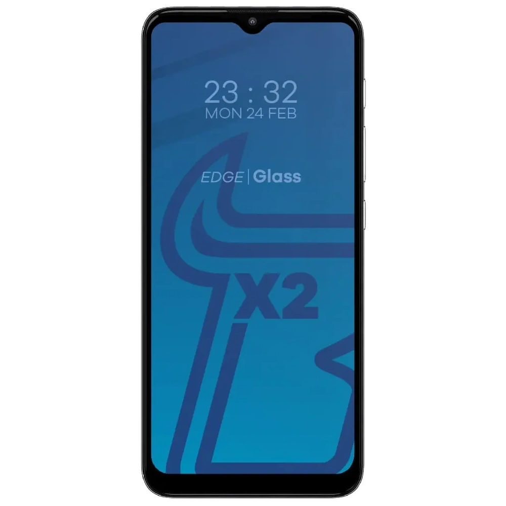 Szkło hartowane Bizon Glass Edge - [2 PACK] + ochrona na obiektyw Moto E20