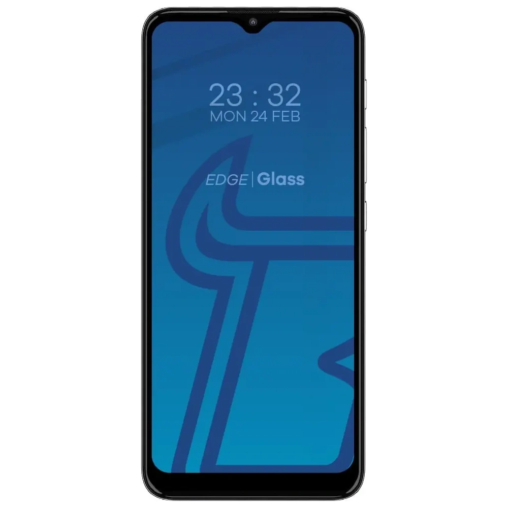 Szkło hartowane Bizon Glass Edge do Moto E20 czarne
