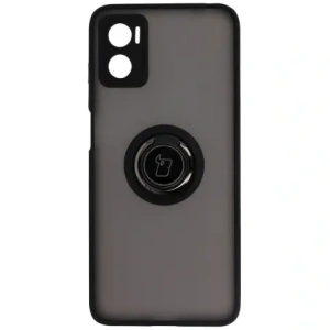 Kup Bizon Case Hybrid Ring Motorola Moto E22 / E22i smoky cu un cadru negru - BIZ494 - {ean13} - Sklep Home Screen