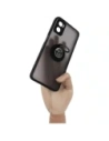 Kup Bizon Case Hybrid Ring Motorola Moto E22 / E22i füstös fekete kerettel - BIZ494 - {ean13} - Sklep Home Screen