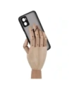 Kup Bizon Case Hybrid Ring Motorola Moto E22 / E22i füstös fekete kerettel - BIZ494 - {ean13} - Sklep Home Screen