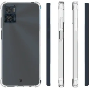 Kup Etui + 2x folia Bizon Case Clear Pack do Motorola Moto E22 / E22i przezroczyste - BIZ496 - {ean13} - Sklep Home Screen