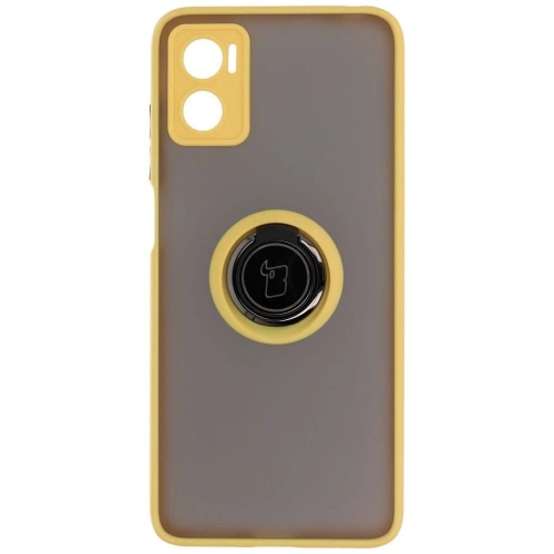 Kup Bizon Case Hybrid Ring Motorola Moto E22 / E22i füstös sárga kerettel - BIZ497 - {ean13} - Sklep Home Screen