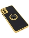 Kup Bizon Case Hybrid Ring Motorola Moto E22 / E22i füstös sárga kerettel - BIZ497 - {ean13} - Sklep Home Screen