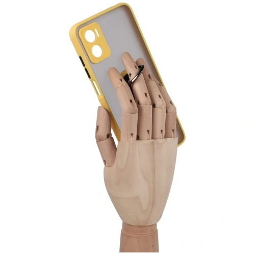 Kup Bizon Case Hybrid Ring Motorola Moto E22 / E22i füstös sárga kerettel - BIZ497 - {ean13} - Sklep Home Screen