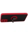 Buy Bizon Case Hybrid Ring Motorola Moto E22 / E22i smoky with a red frame - BIZ498 - {ean13} - Home Screen Store Europe