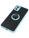 Kup Bizon Case Hybrid Gyűrű Motorola Moto E22 / E22i füstös világoskék kerettel - BIZ499 - {ean13} - Sklep Home Screen