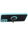 Kup Bizon Case Hybrid Ring Motorola Moto E22 / E22i fumuriu cu un cadru de culoare albastră deschisă - BIZ499 - {ean13} - Sklep Home Screen