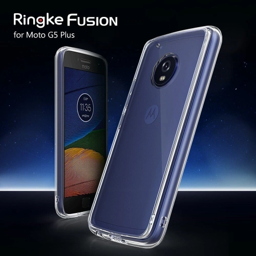 Buy Ringke Fusion Moto G5 Plus Smoke Black - RGK150SM - {ean13} - Home Screen Store Europe