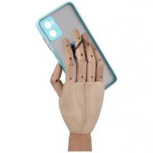 Kup Bizon Case Hybrid Ring Motorola Moto E22 / E22i fumuriu cu un cadru de culoare albastră deschisă - BIZ499 - {ean13} - Sklep Home Screen