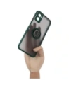 Kup Bizon Case Hybrid Ring Motorola Moto E22 / E22i füstös sötétzöld kerettel - BIZ500 - {ean13} - Sklep Home Screen