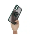 Kup Bizon Case Hybrid Ring Motorola Moto E22 / E22i füstös sötétzöld kerettel - BIZ500 - {ean13} - Sklep Home Screen