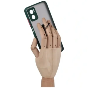 Kup Bizon Case Hybrid Ring Motorola Moto E22 / E22i fumuriu cu un cadru verde închis - BIZ500 - {ean13} - Sklep Home Screen