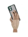 Buy Bizon Case Hybrid Ring Motorola Moto E22 / E22i smoky with a dark green frame - BIZ500 - {ean13} - Home Screen Store Europe