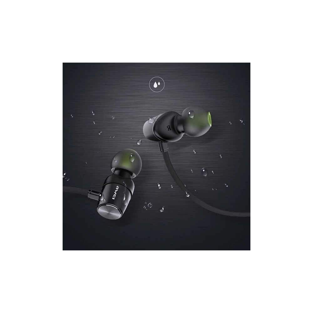 AWEI słuchawki sportowe Bluetooth WT30BL czarny/black