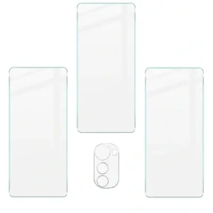 Buy Bizon Glass Clear tempered glass - 3 pcs. + lens glass Motorola Moto E32 / E32s - BIZ501 - {ean13} - Home Screen Store Europe
