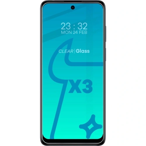 Kup Sklá temperovaná Bizon Glass Clear - 3 ks + objektiv Motorola Moto E32 / E32s - BIZ501 - {ean13} - Sklep Home Screen