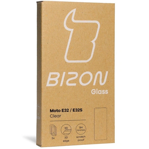 Kup Sklá temperovaná Bizon Glass Clear - 3 ks + objektiv Motorola Moto E32 / E32s - BIZ501 - {ean13} - Sklep Home Screen