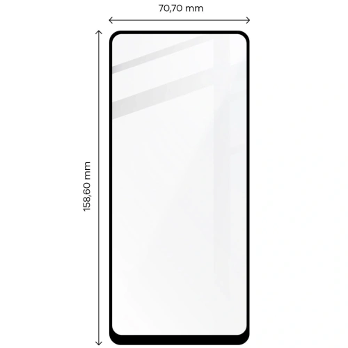 Buy Bizon Glass Edge Motorola Moto E32 / E32s black - BIZ503 - {ean13} - Home Screen Store Europe