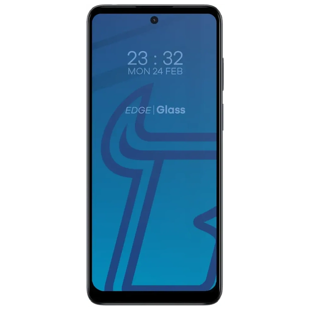 Szkło hartowane Bizon Glass Edge do Motorola Moto E32 / E32s czarne