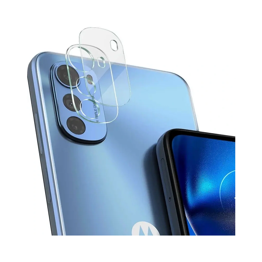 Szkło na aparat Bizon Glass Lens do Motorola Moto E32 / E32s [2 PACK]