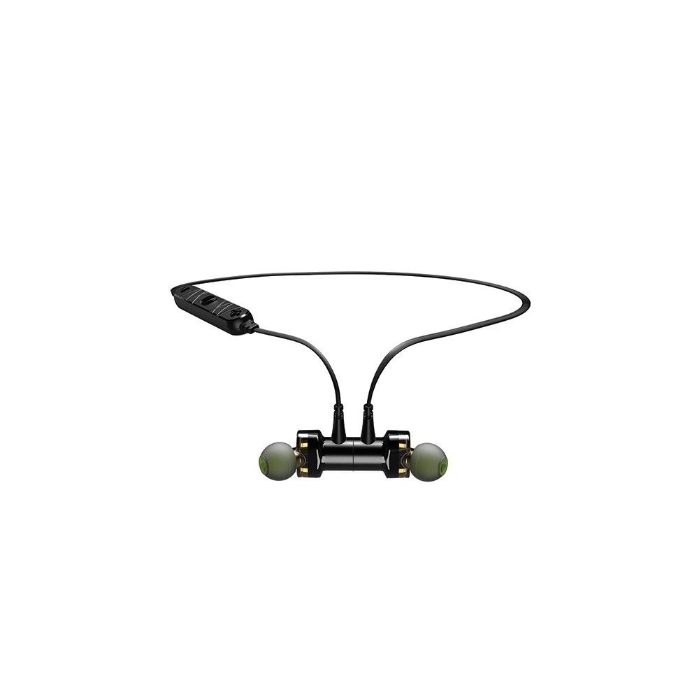 AWEI słuchawki sportowe Bluetooth X660BL czarny/black Dual Dynamic Drivers