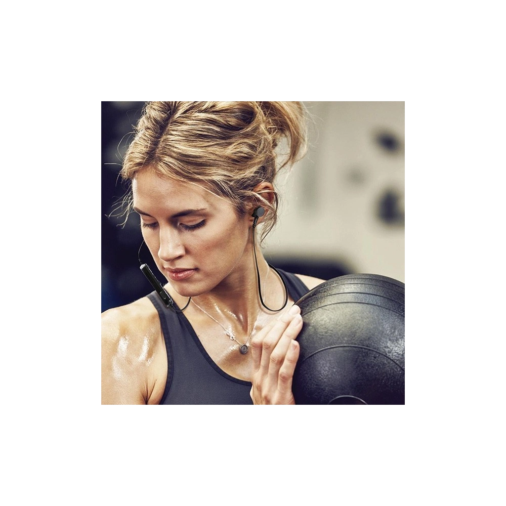 AWEI słuchawki sportowe Bluetooth X660BL czarny/black Dual Dynamic Drivers