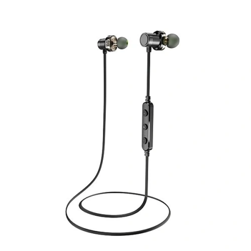 Kup AWEI X670BL fekete sportos Bluetooth fejhallgató dupla dinamikus meghajtókkal - AWEI040BLK - {ean13} - Sklep Home Screen