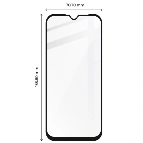 Buy Bizon Glass Edge Moto G10 / G20 / G30 / G9 Play black - BIZ509 - {ean13} - Home Screen Store Europe