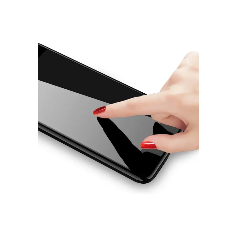 Szkło hartowane Bizon Glass Edge do Moto G10 / G20 / G30 / G9 Play czarne