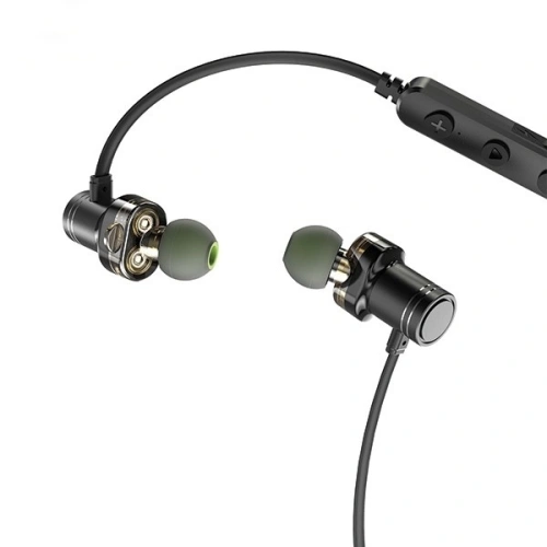 Buy AWEI Wireless In-Ear Earphones Bluetooth X670BL black Dual Dynamic Drivers - AWEI040BLK - {ean13} - Home Screen Store Europe