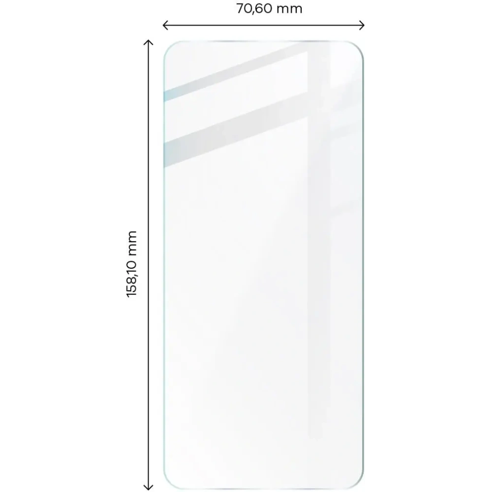 3x Szkło na ekran + szkło na aparat BIZON Clear 2 do Moto G13/G23 4G