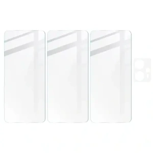 Buy BIZON Clear 2 3x screen glass + camera glass Moto G13/G23 4G - BIZ512 - {ean13} - Home Screen Store Europe
