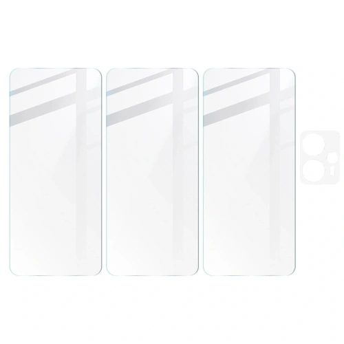 Kup BIZON Clear 2 3x Bildschirmglas + Kameraglas Moto G13/G23 4G - BIZ512 - {ean13} - Sklep Home Screen
