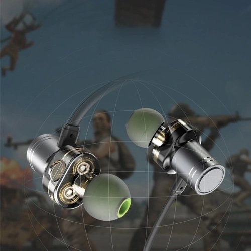 Kup AWEI X670BL fekete sportos Bluetooth fejhallgató dupla dinamikus meghajtókkal - AWEI040BLK - {ean13} - Sklep Home Screen